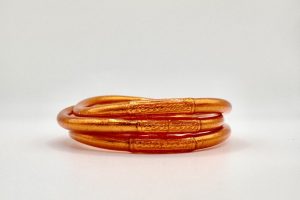 Pulsera lisa fire orange