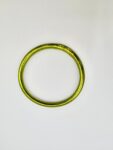 Pulsera lisa verde oliva