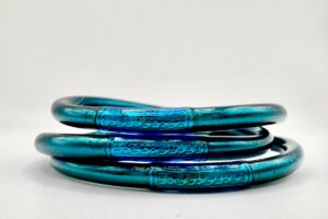 Pulsera lisa ocean blue