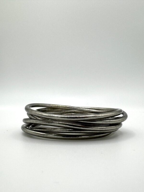 Pulsera fina plata vieja