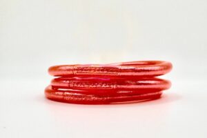 Pulsera lisa coral