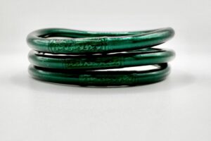 Pulsera lisa dark green