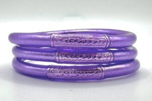 Pulsera lisa light purple
