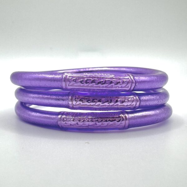 Pulsera lisa light purple